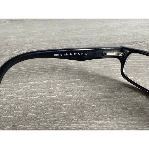 Body Glove BB113 Eyeglass Frames 48-16-135 Black Red Rectangle Unisex- EUC - Picture 7 of 7